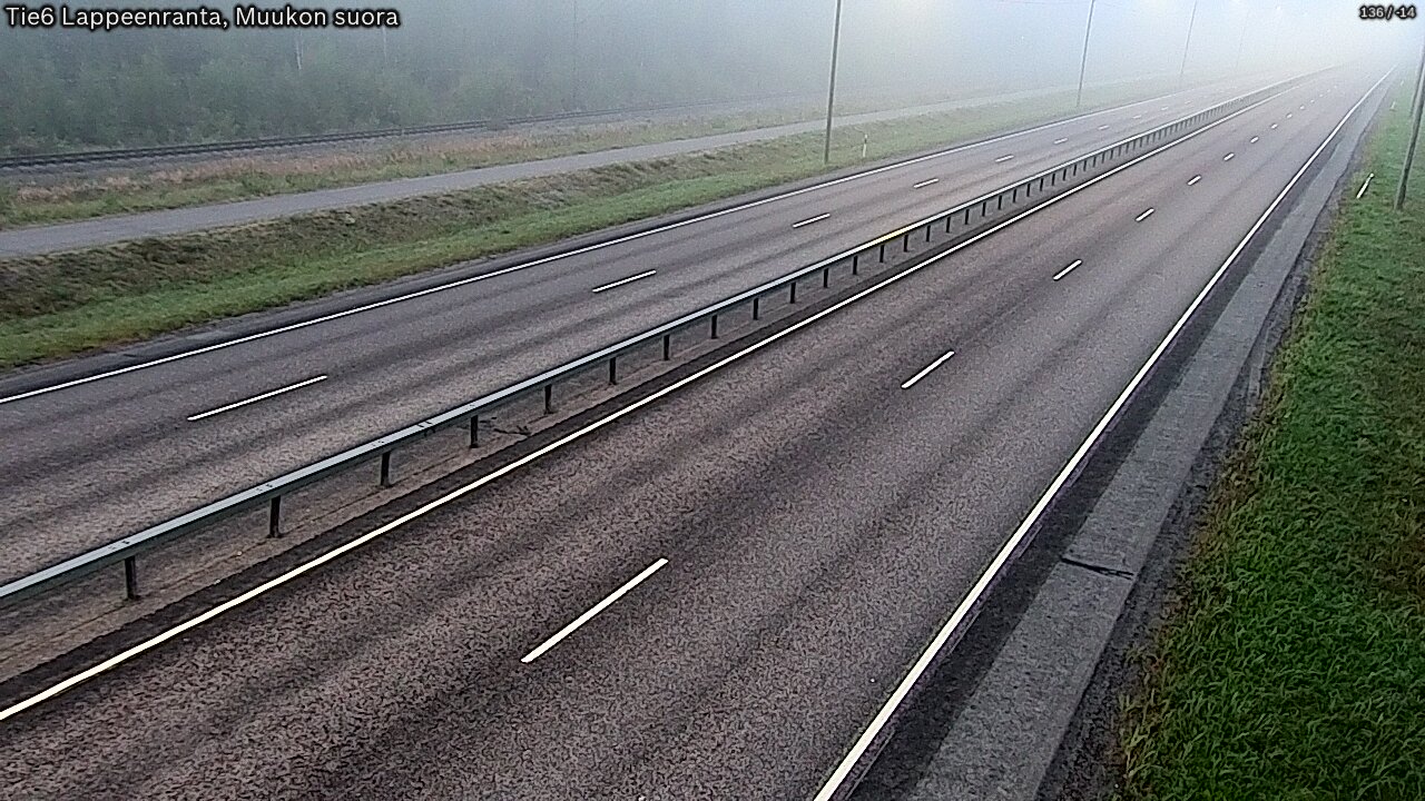 Kelikamerat Kuva Tie 6 Lappeenranta, Muukon suora, Lappeenranta, Etelä-Karjala