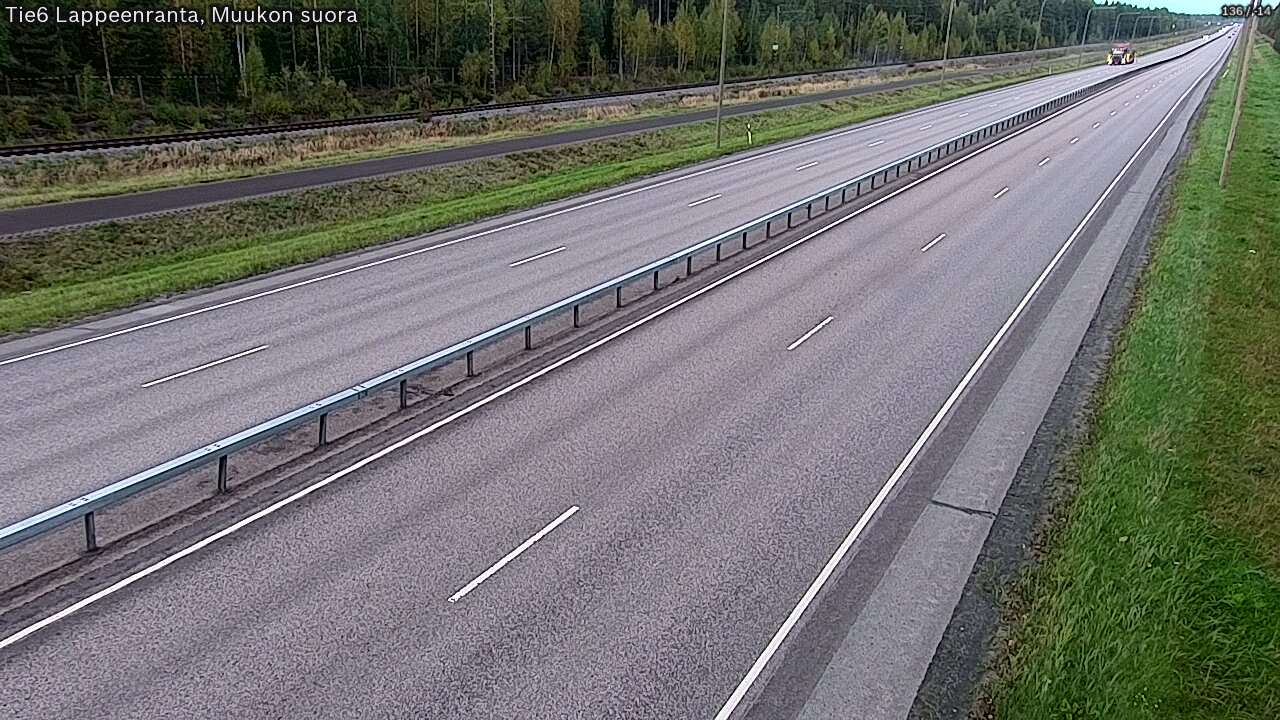 Kelikamerat Kuva Tie 6 Lappeenranta, Muukon suora, Lappeenranta, Etelä-Karjala