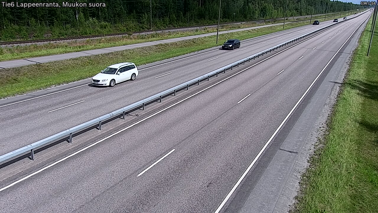 Kelikamerat Kuva Tie 6 Lappeenranta, Muukon suora, Lappeenranta, Etelä-Karjala