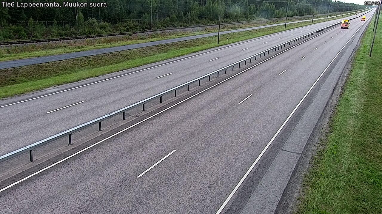 Kelikamerat Kuva Tie 6 Lappeenranta, Muukon suora, Lappeenranta, Etelä-Karjala