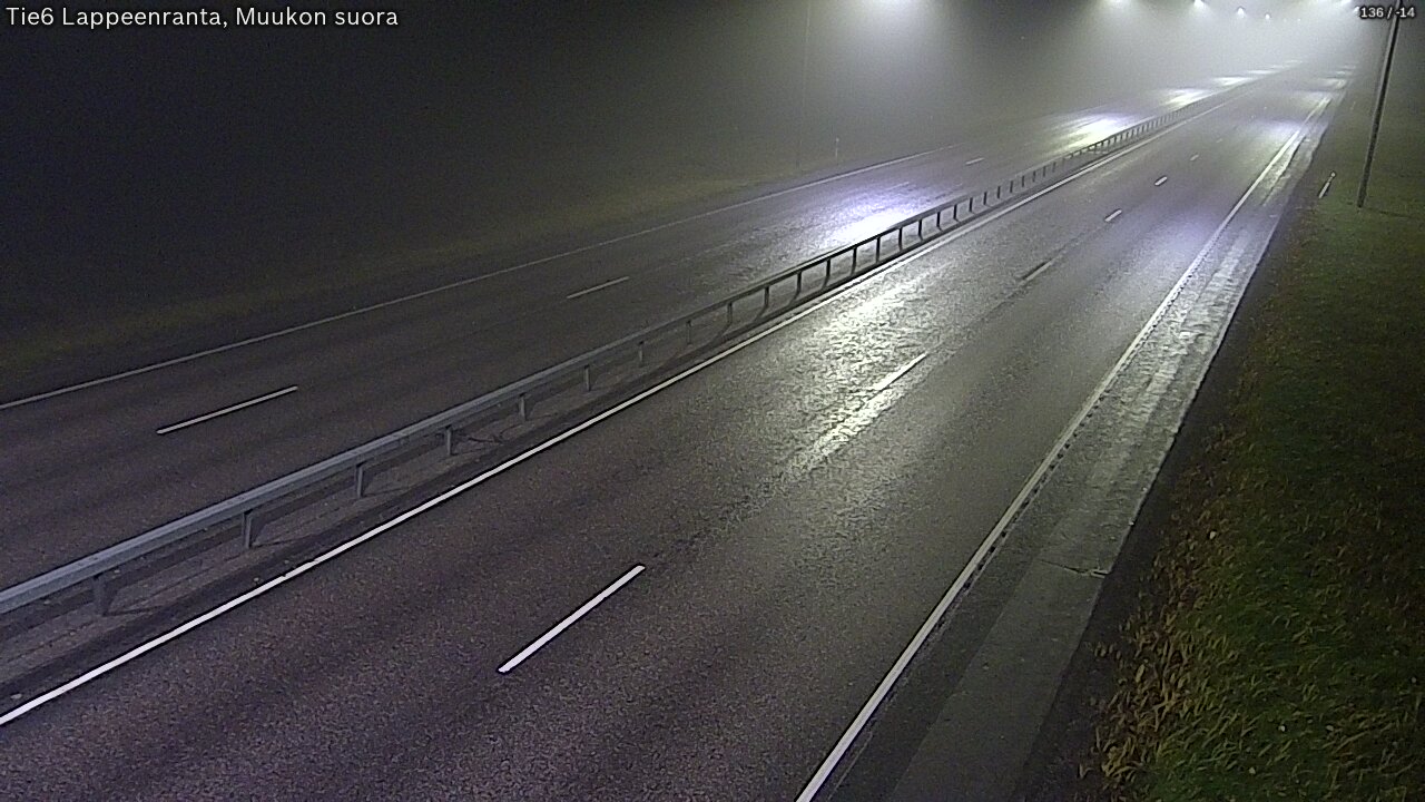 Kelikamerat Kuva Tie 6 Lappeenranta, Muukon suora, Lappeenranta, Etelä-Karjala