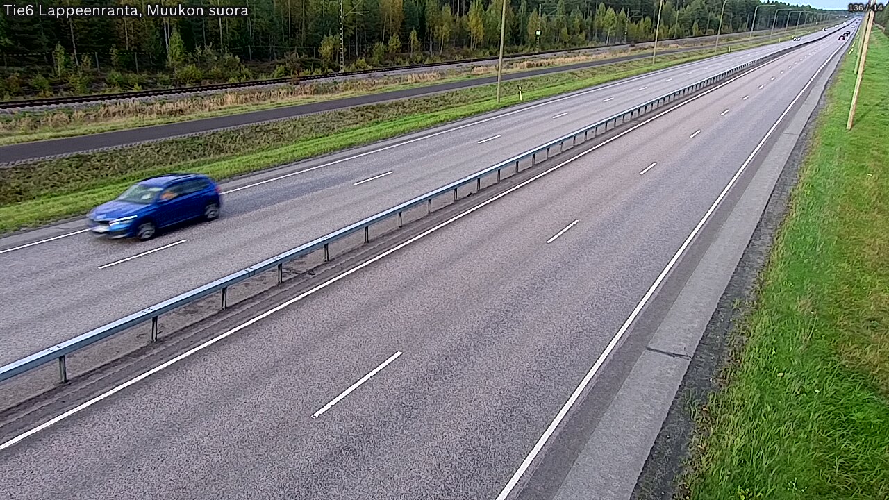Kelikamerat Kuva Tie 6 Lappeenranta, Muukon suora, Lappeenranta, Etelä-Karjala