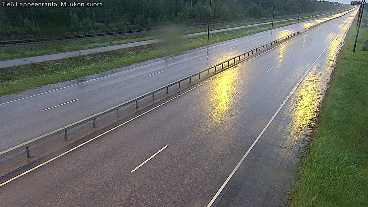 Kelikamerat Kuva Tie 6 Lappeenranta, Muukon suora, Lappeenranta, Etelä-Karjala