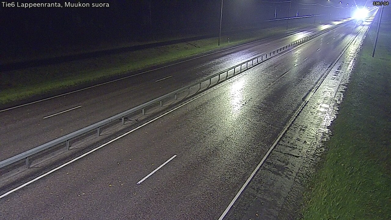 Kelikamerat Kuva Tie 6 Lappeenranta, Muukon suora, Lappeenranta, Etelä-Karjala