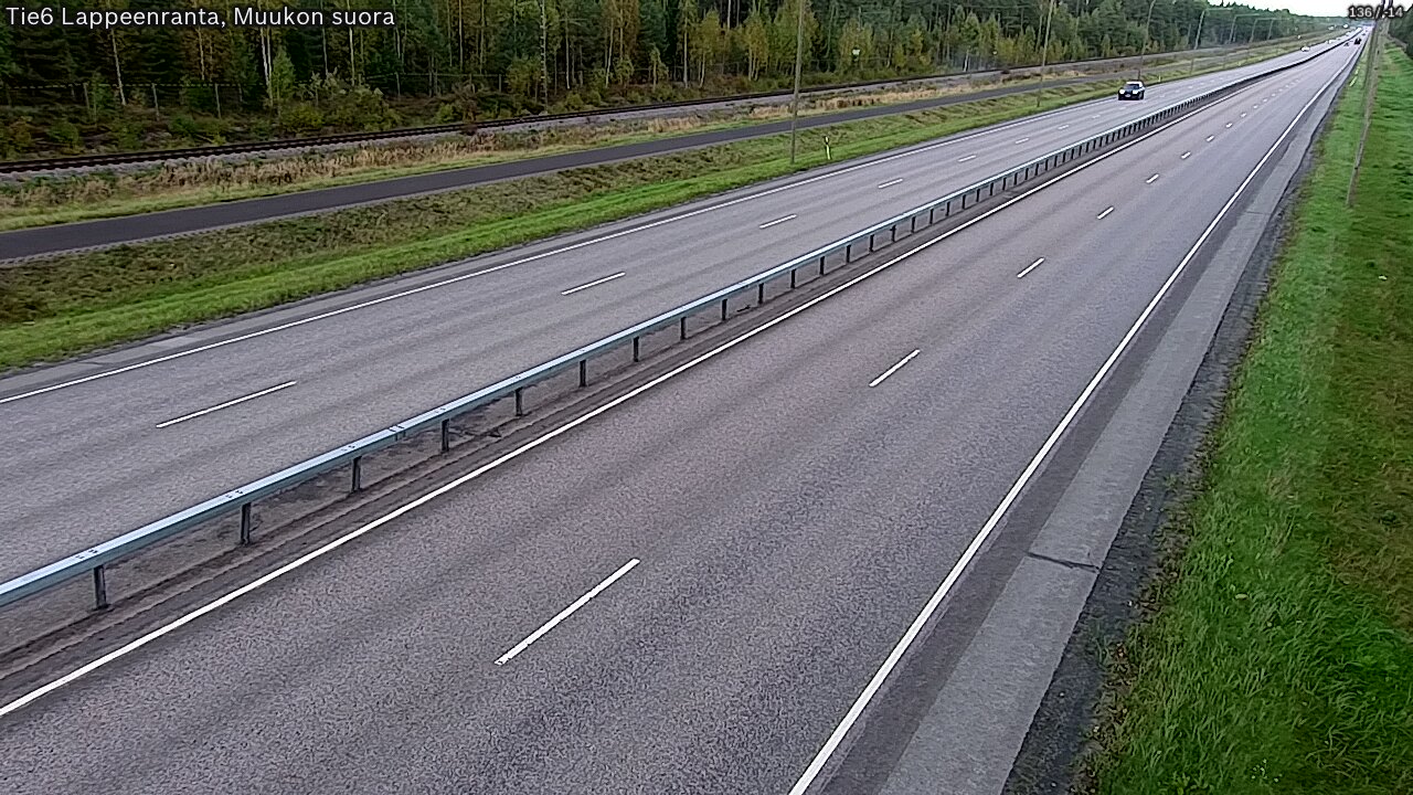 Kelikamerat Kuva Tie 6 Lappeenranta, Muukon suora, Lappeenranta, Etelä-Karjala