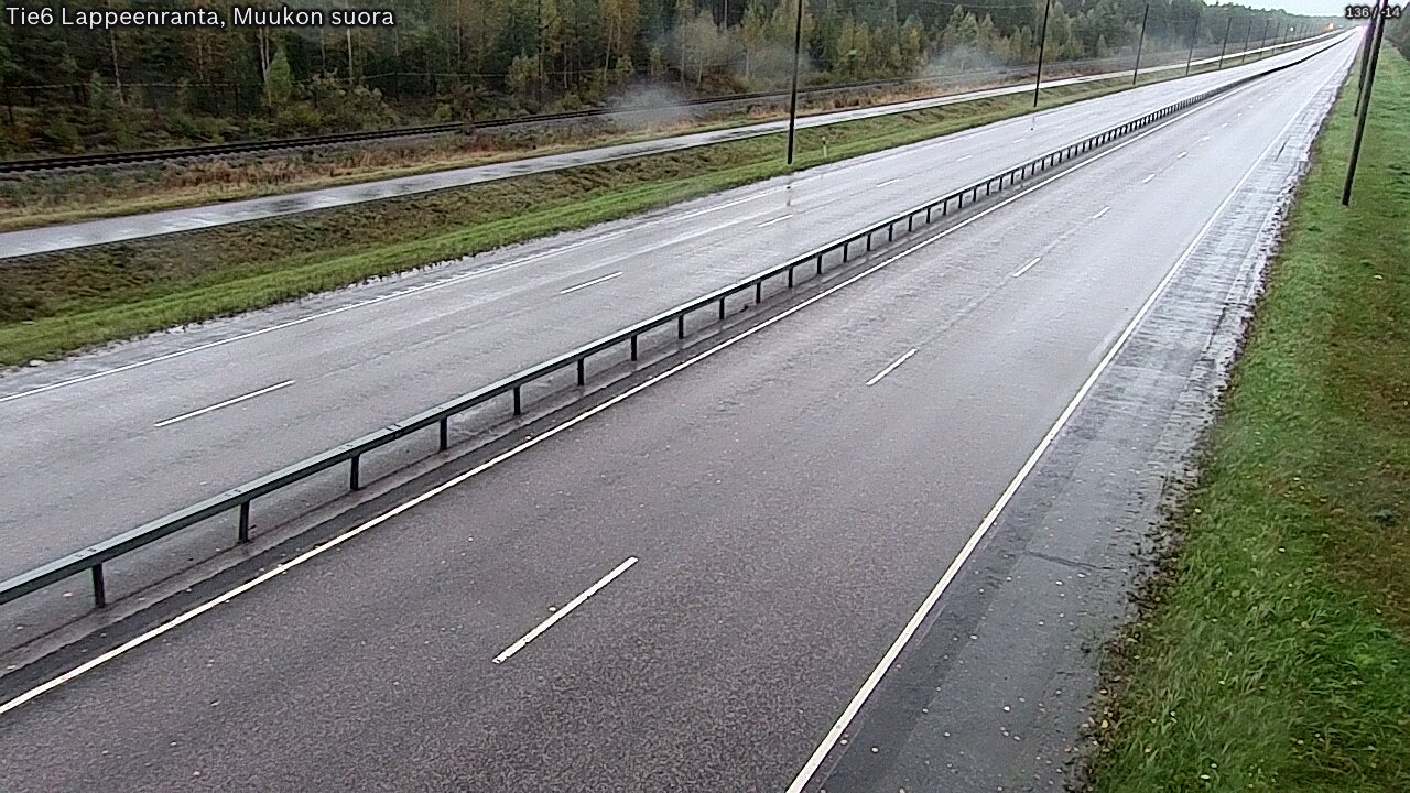 Kelikamerat Kuva Tie 6 Lappeenranta, Muukon suora, Lappeenranta, Etelä-Karjala