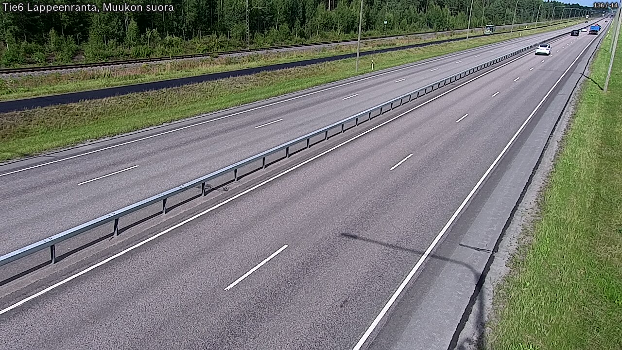 Kelikamerat Kuva Tie 6 Lappeenranta, Muukon suora, Lappeenranta, Etelä-Karjala