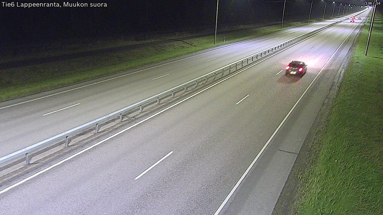 Kelikamerat Kuva Tie 6 Lappeenranta, Muukon suora, Lappeenranta, Etelä-Karjala