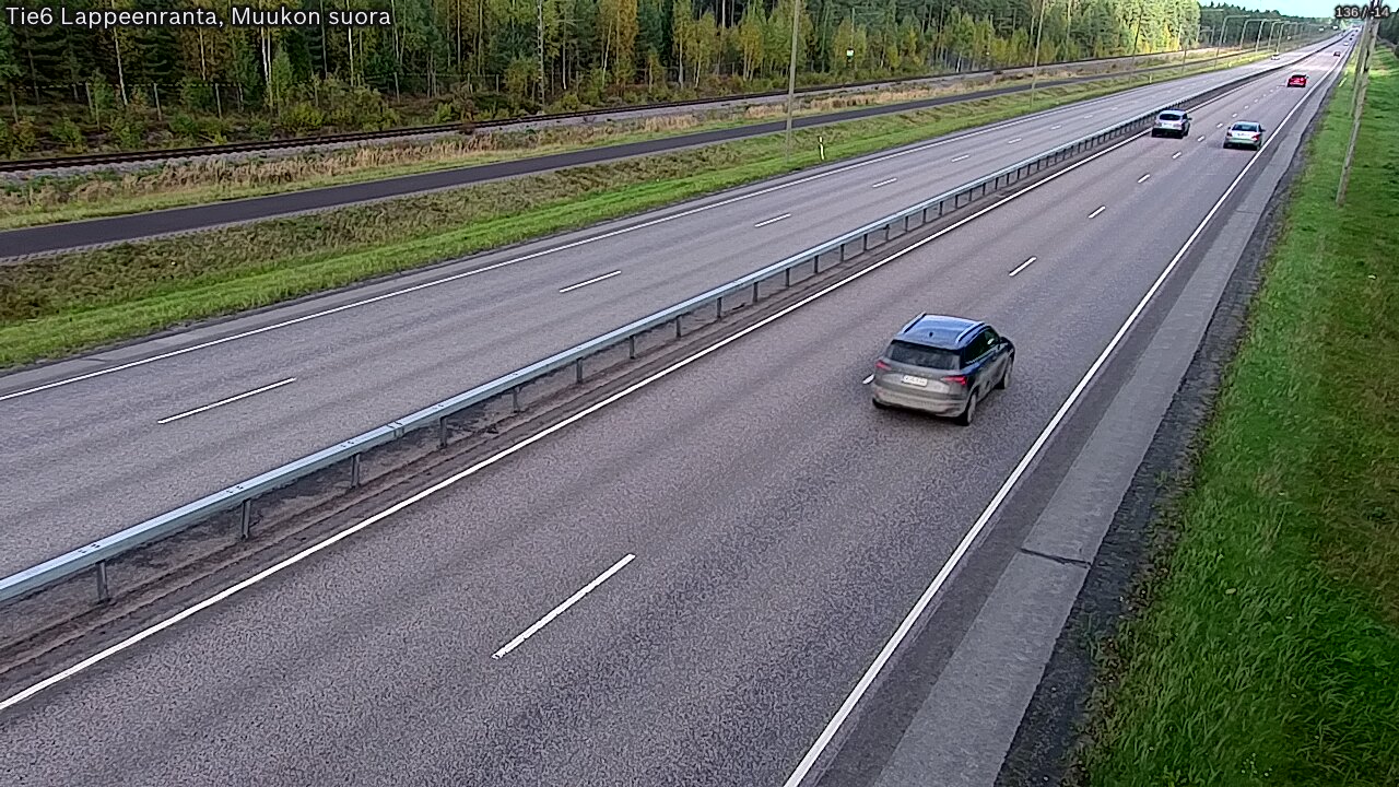 Kelikamerat Kuva Tie 6 Lappeenranta, Muukon suora, Lappeenranta, Etelä-Karjala