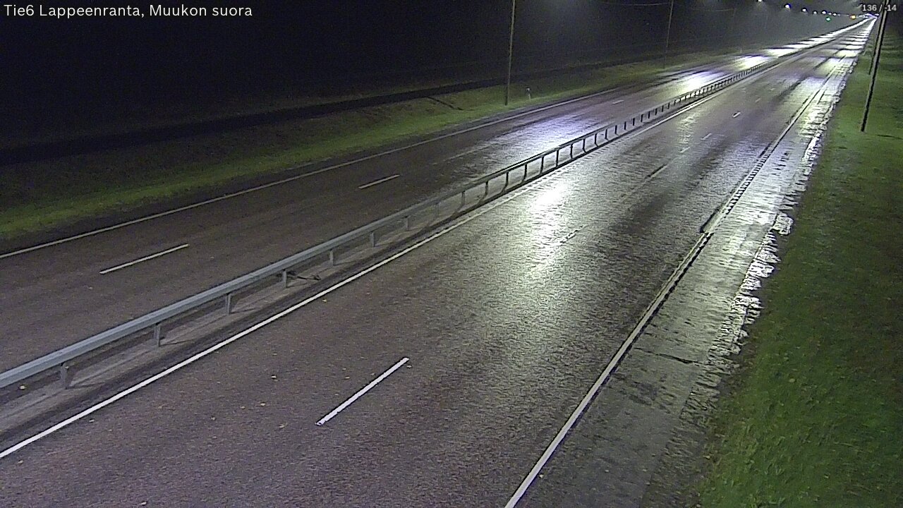 Kelikamerat Kuva Tie 6 Lappeenranta, Muukon suora, Lappeenranta, Etelä-Karjala