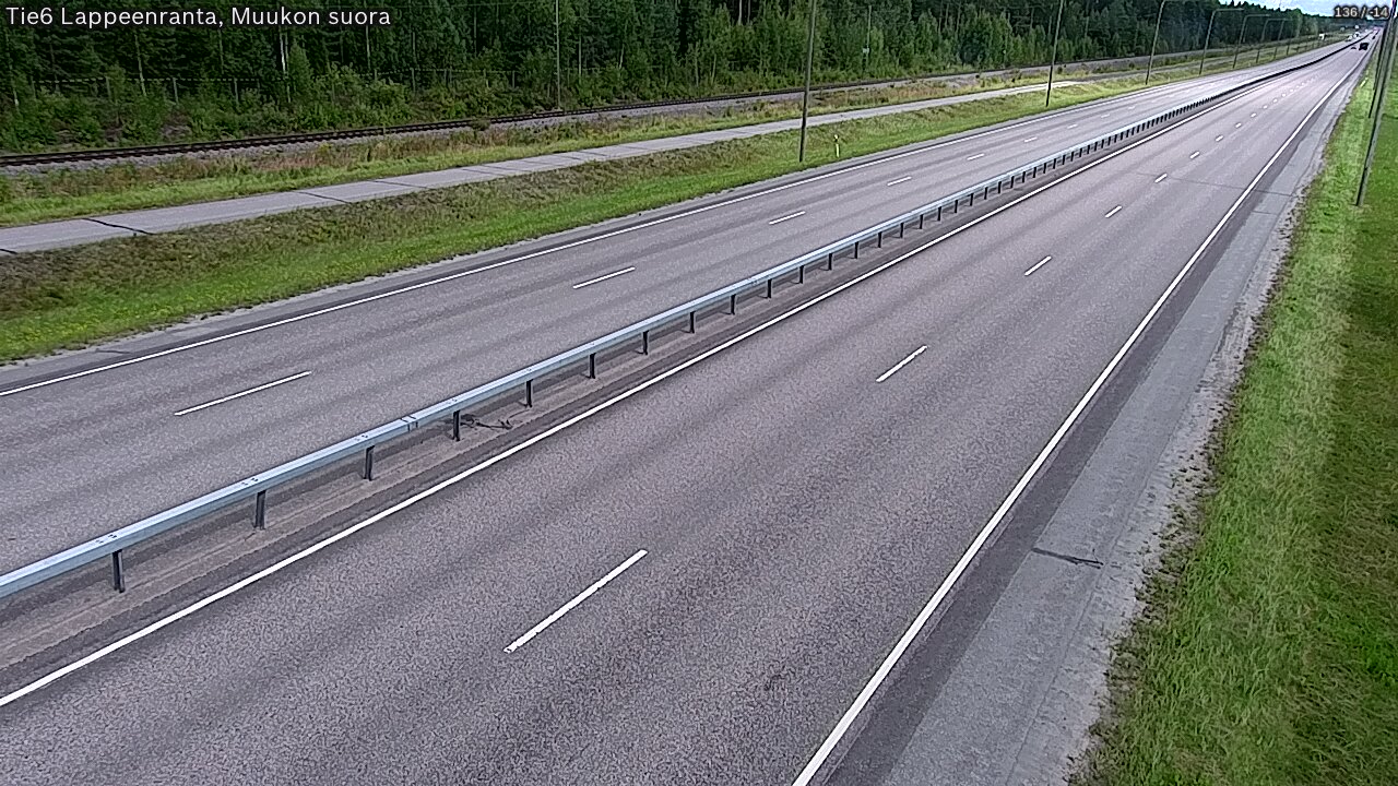 Kelikamerat Kuva Tie 6 Lappeenranta, Muukon suora, Lappeenranta, Etelä-Karjala