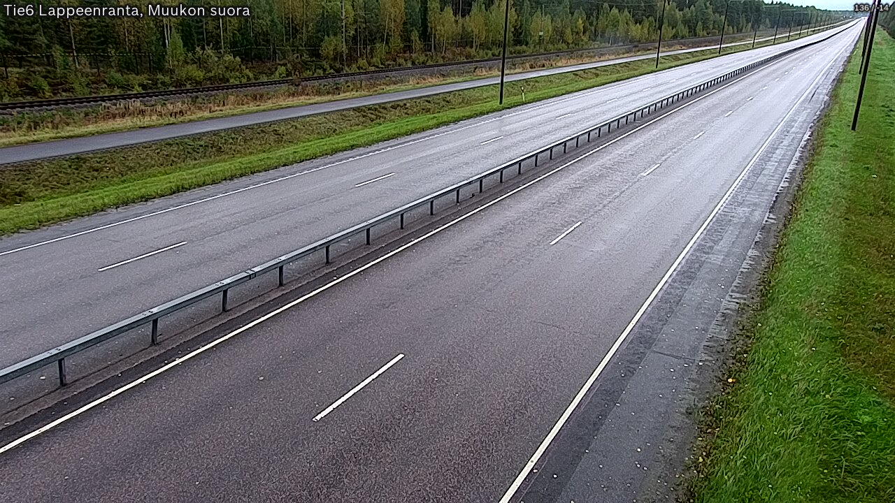 Kelikamerat Kuva Tie 6 Lappeenranta, Muukon suora, Lappeenranta, Etelä-Karjala