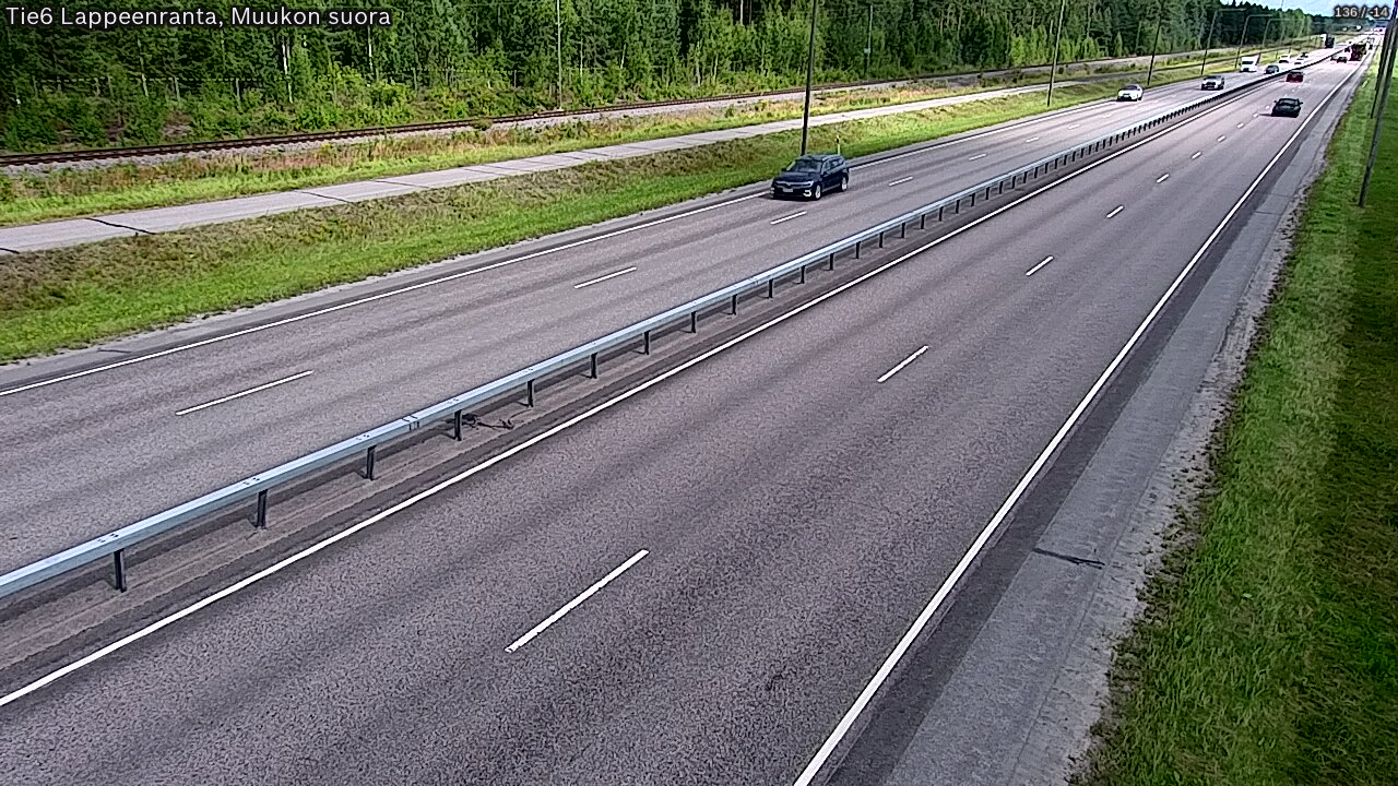 Kelikamerat Kuva Tie 6 Lappeenranta, Muukon suora, Lappeenranta, Etelä-Karjala