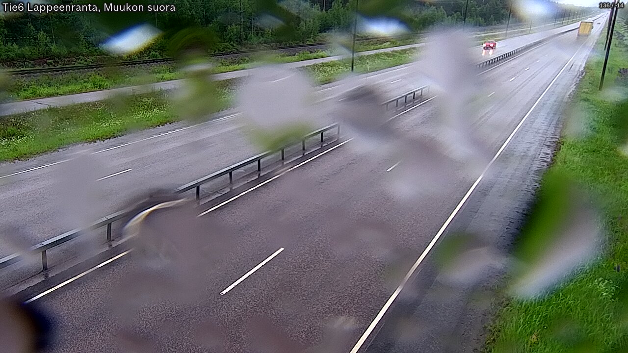 Kelikamerat Kuva Tie 6 Lappeenranta, Muukon suora, Lappeenranta, Etelä-Karjala