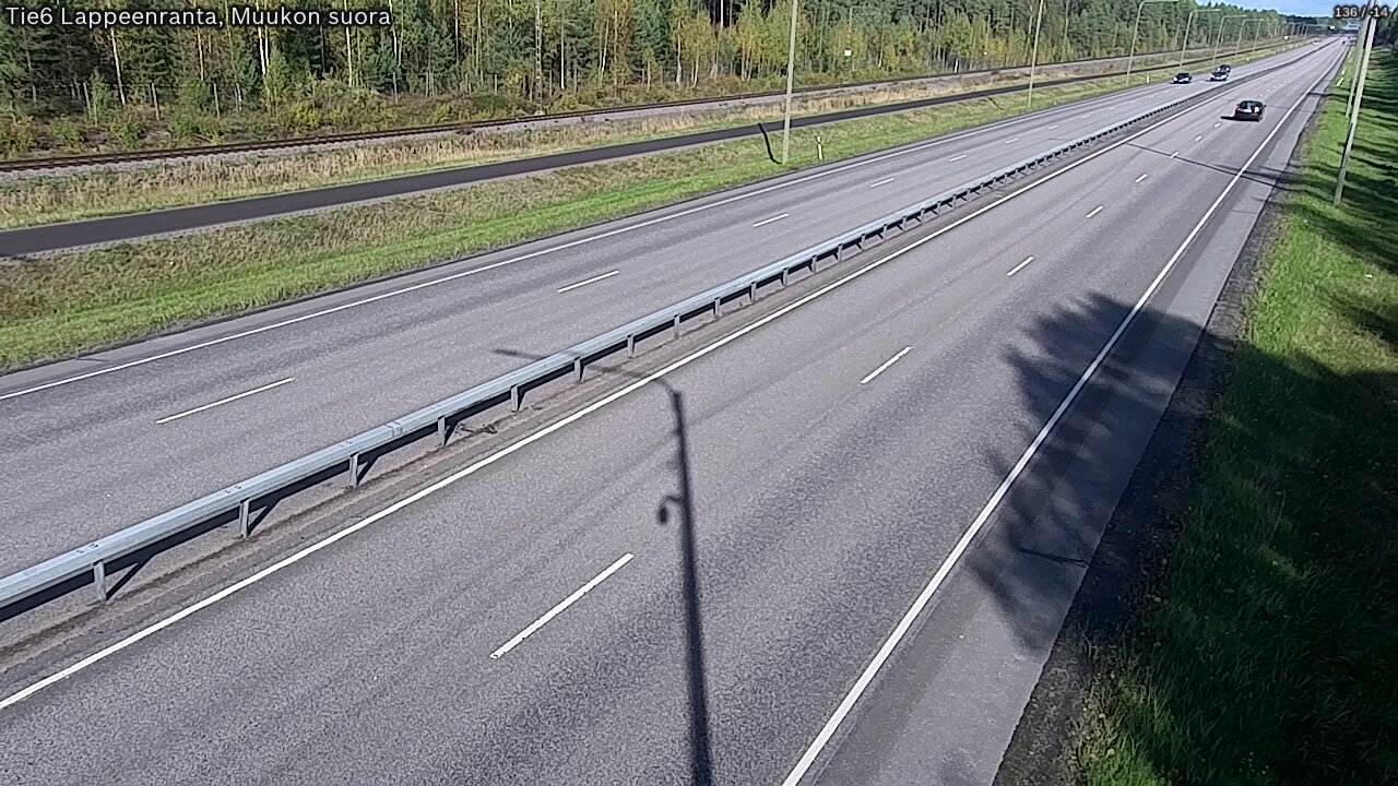 Kelikamerat Kuva Tie 6 Lappeenranta, Muukon suora, Lappeenranta, Etelä-Karjala