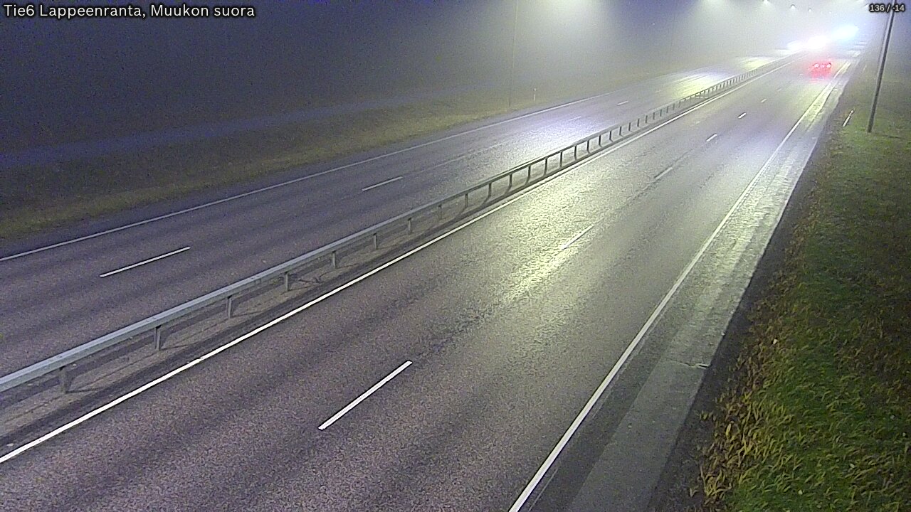 Kelikamerat Kuva Tie 6 Lappeenranta, Muukon suora, Lappeenranta, Etelä-Karjala