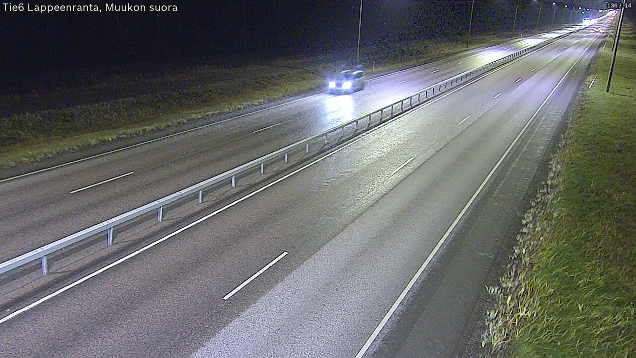 Kelikamerat Kuva Tie 6 Lappeenranta, Muukon suora, Lappeenranta, Etelä-Karjala