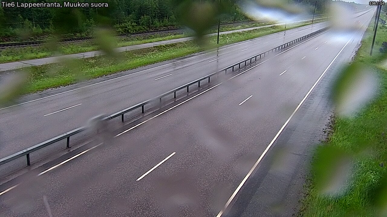 Kelikamerat Kuva Tie 6 Lappeenranta, Muukon suora, Lappeenranta, Etelä-Karjala