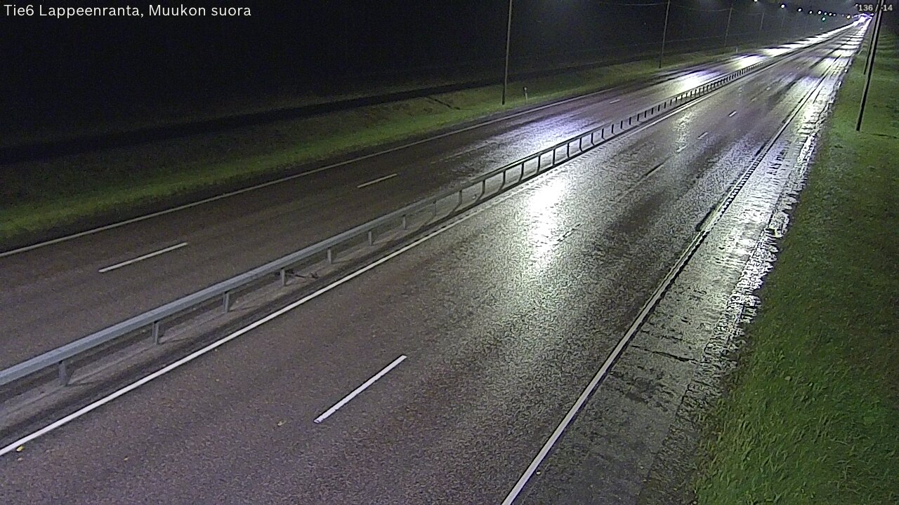 Kelikamerat Kuva Tie 6 Lappeenranta, Muukon suora, Lappeenranta, Etelä-Karjala