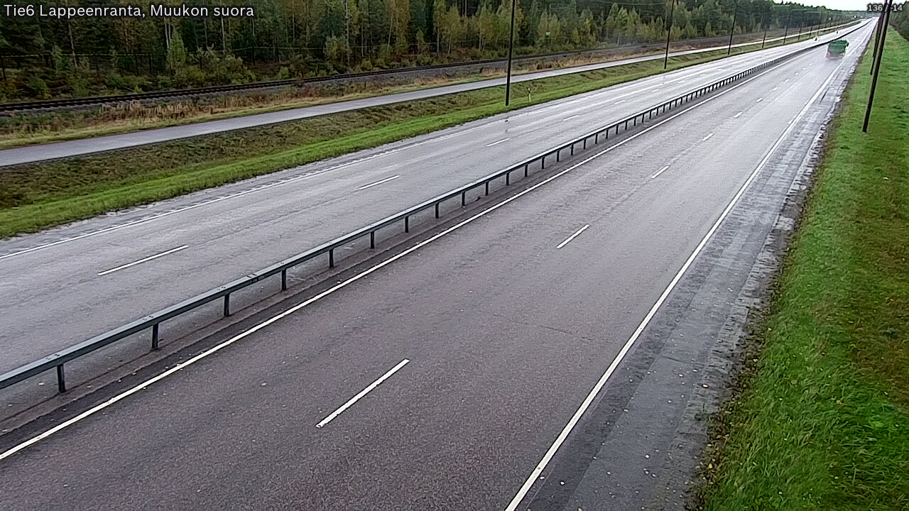 Kelikamerat Kuva Tie 6 Lappeenranta, Muukon suora, Lappeenranta, Etelä-Karjala