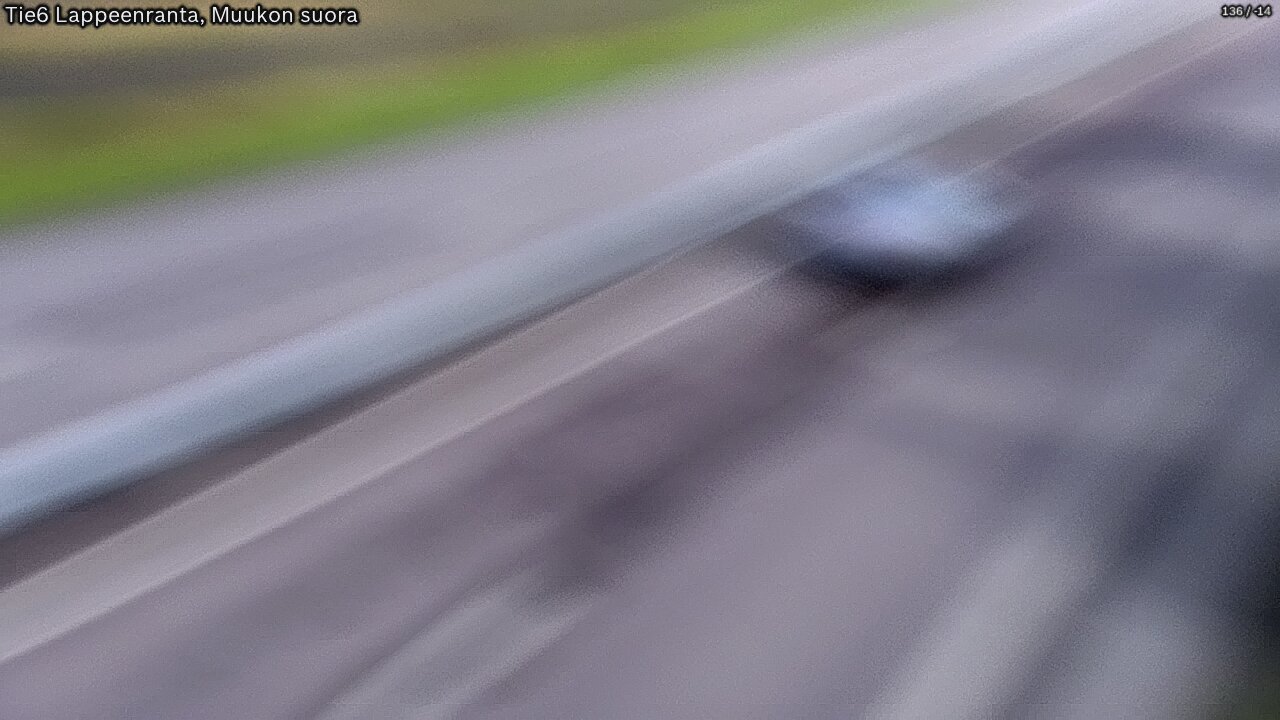 Kelikamerat Kuva Tie 6 Lappeenranta, Muukon suora, Lappeenranta, Etelä-Karjala