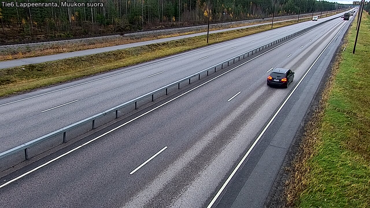 Kelikamerat Kuva Tie 6 Lappeenranta, Muukon suora, Lappeenranta, Etelä-Karjala