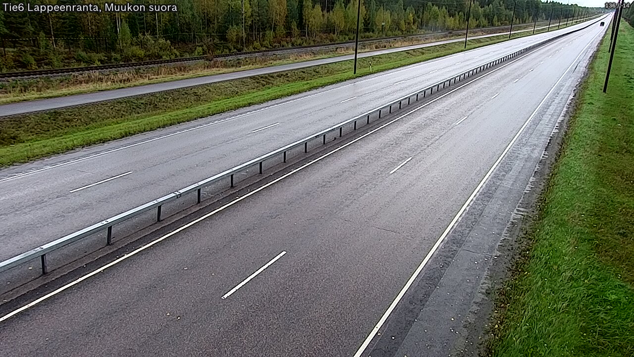 Kelikamerat Kuva Tie 6 Lappeenranta, Muukon suora, Lappeenranta, Etelä-Karjala