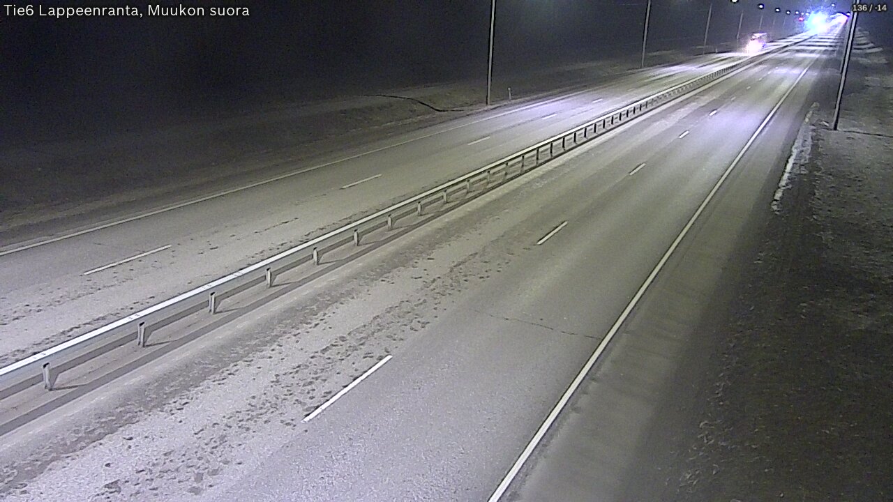 Kelikamerat Kuva Tie 6 Lappeenranta, Muukon suora, Lappeenranta, Etelä-Karjala