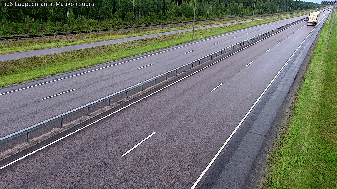 Kelikamerat Kuva Tie 6 Lappeenranta, Muukon suora, Lappeenranta, Etelä-Karjala