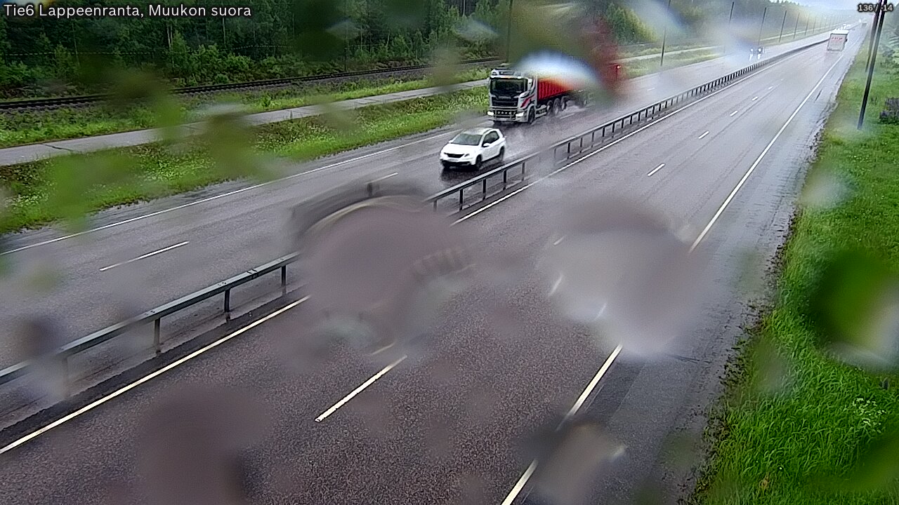 Kelikamerat Kuva Tie 6 Lappeenranta, Muukon suora, Lappeenranta, Etelä-Karjala