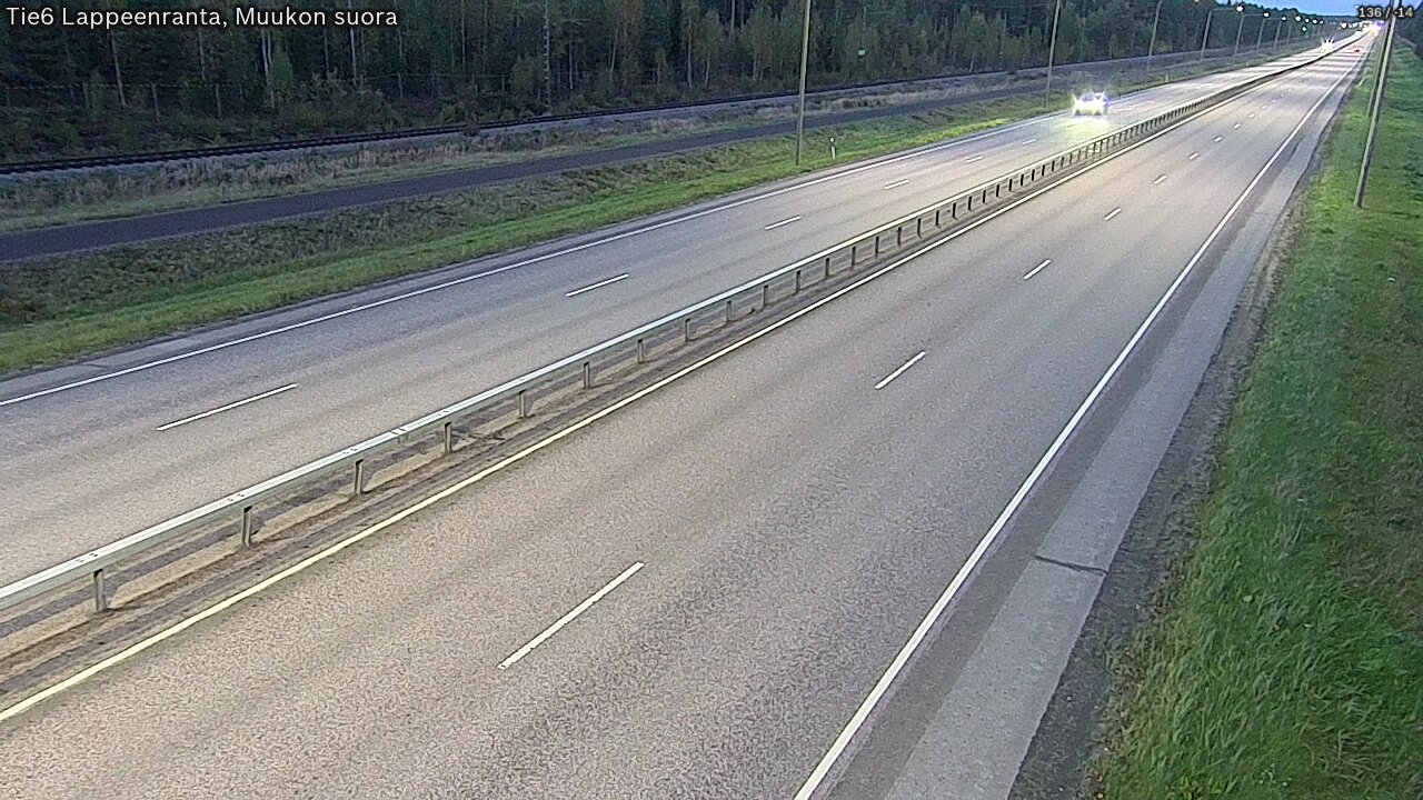 Kelikamerat Kuva Tie 6 Lappeenranta, Muukon suora, Lappeenranta, Etelä-Karjala