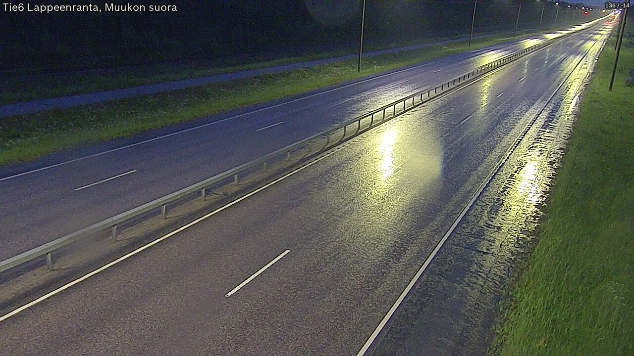 Kelikamerat Kuva Tie 6 Lappeenranta, Muukon suora, Lappeenranta, Etelä-Karjala