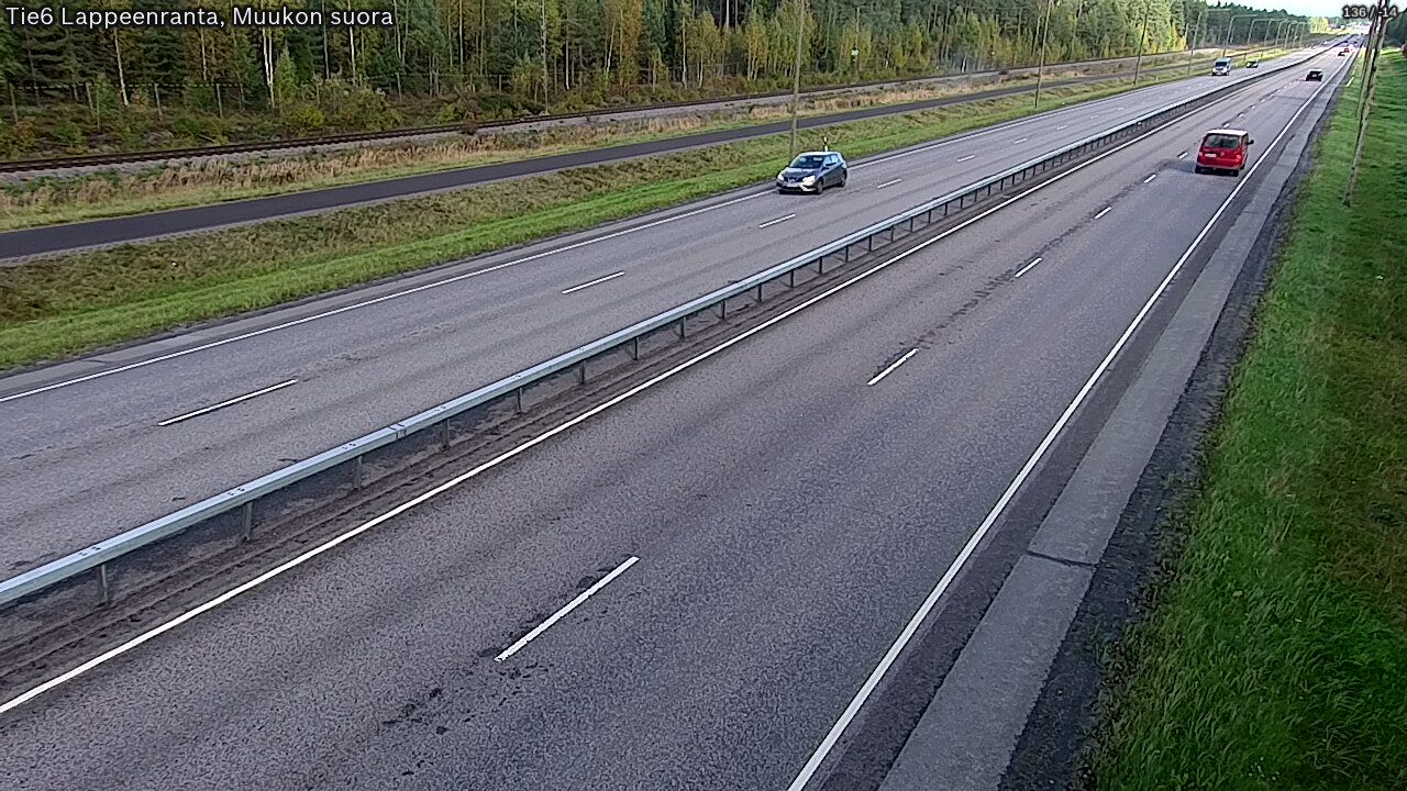Kelikamerat Kuva Tie 6 Lappeenranta, Muukon suora, Lappeenranta, Etelä-Karjala