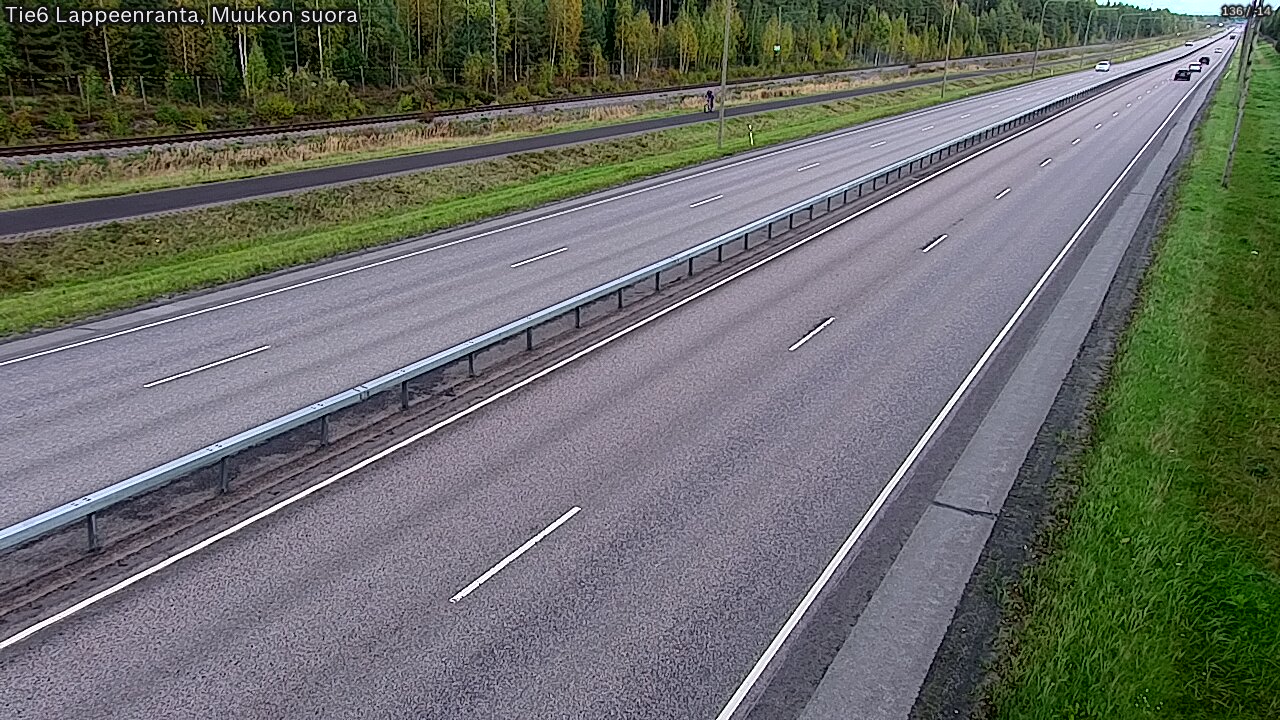 Kelikamerat Kuva Tie 6 Lappeenranta, Muukon suora, Lappeenranta, Etelä-Karjala