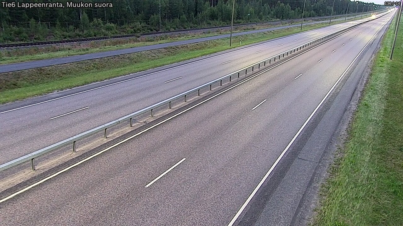 Kelikamerat Kuva Tie 6 Lappeenranta, Muukon suora, Lappeenranta, Etelä-Karjala