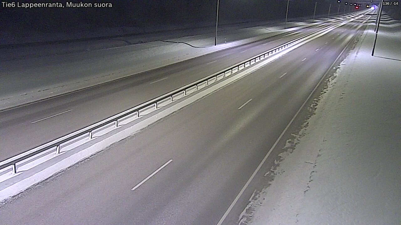 Kelikamerat Kuva Tie 6 Lappeenranta, Muukon suora, Lappeenranta, Etelä-Karjala