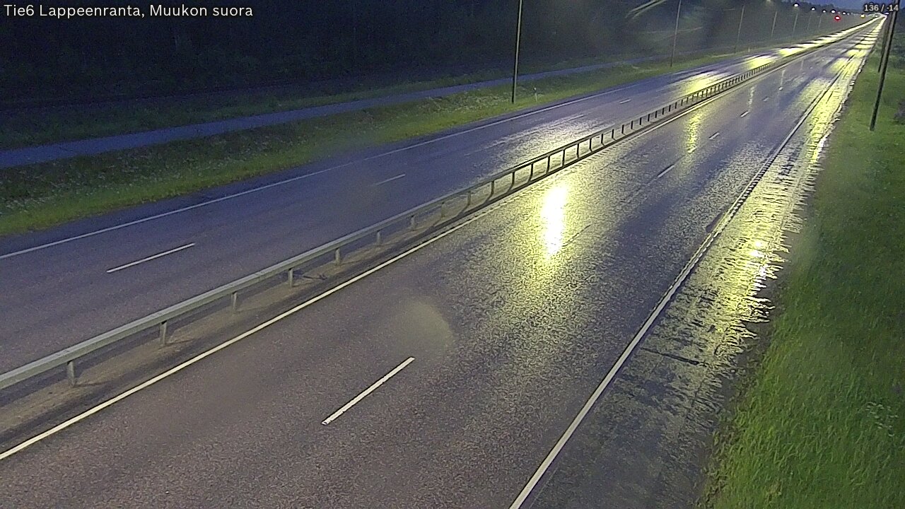 Kelikamerat Kuva Tie 6 Lappeenranta, Muukon suora, Lappeenranta, Etelä-Karjala
