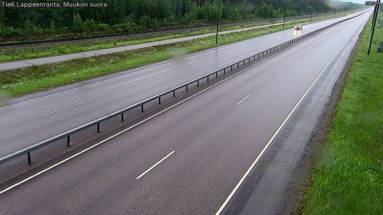 Kelikamerat Kuva Tie 6 Lappeenranta, Muukon suora, Lappeenranta, Etelä-Karjala