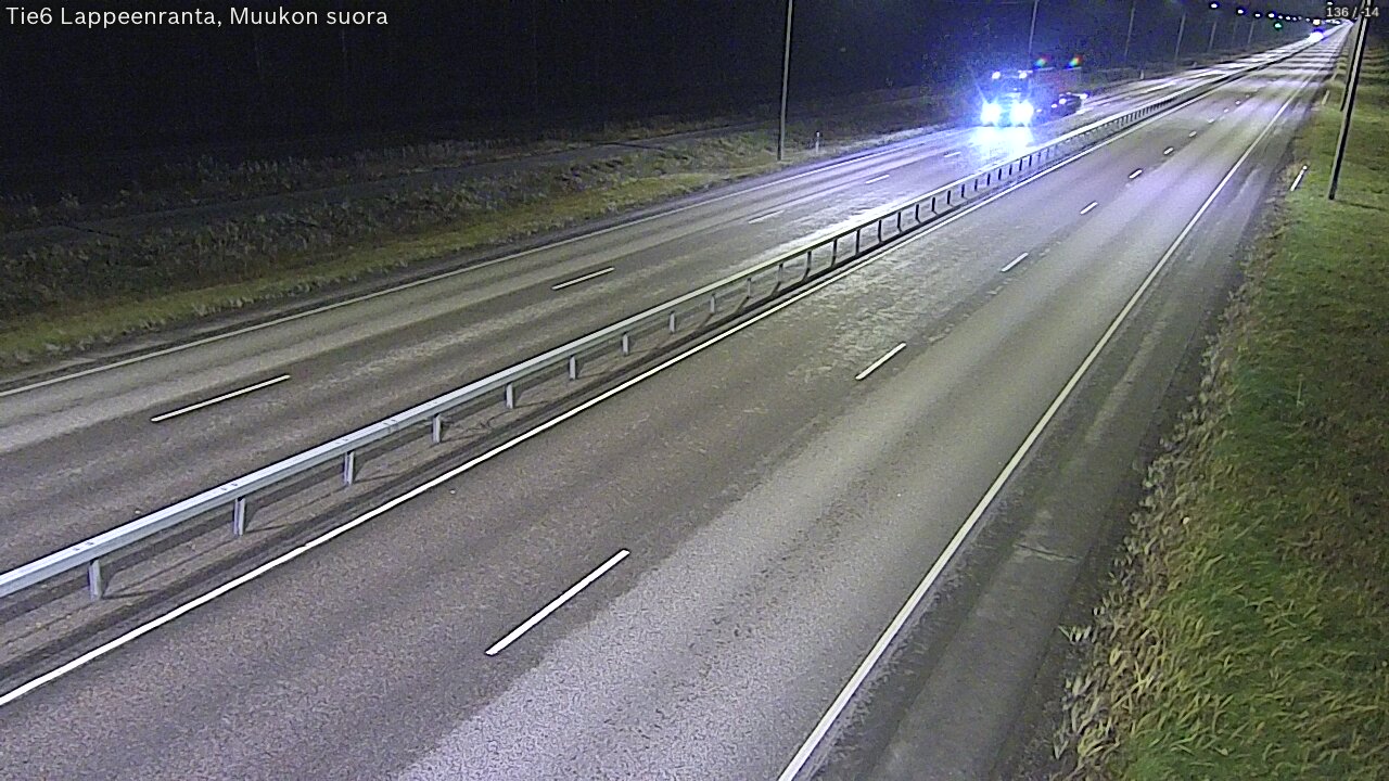 Weather Camera Image Tie 6 Villmanstrand, Muukko rakan, Lappeenranta, Etelä-Karjala