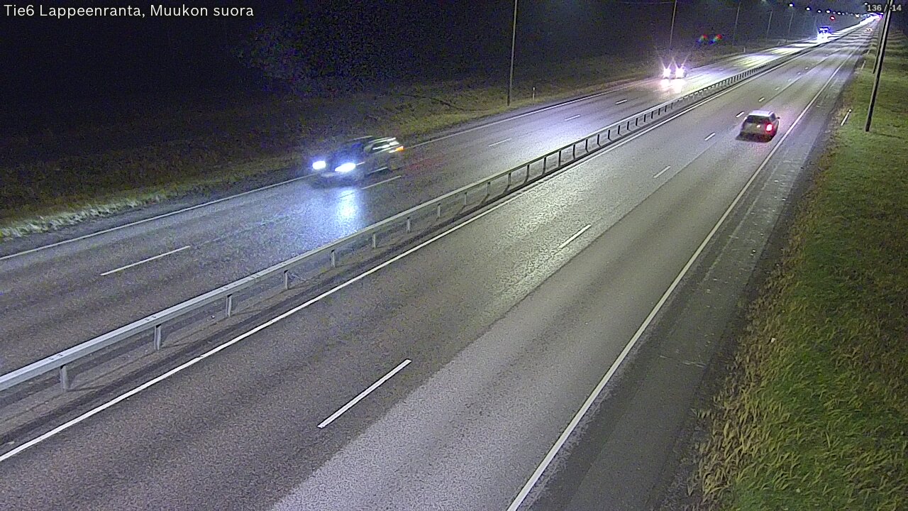 Kelikamerat Kuva Tie 6 Lappeenranta, Muukon suora, Lappeenranta, Etelä-Karjala