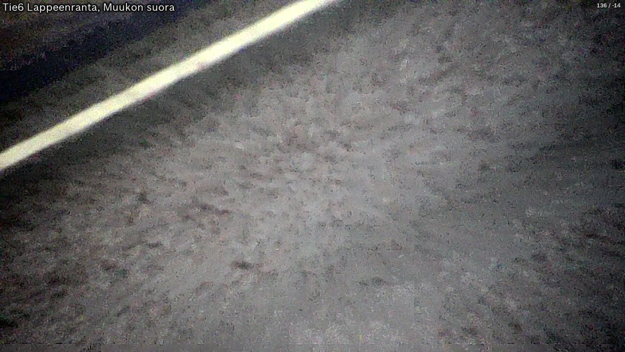 Weather Camera Image Tie 6 Villmanstrand, Muukko rakan, Lappeenranta, Etelä-Karjala