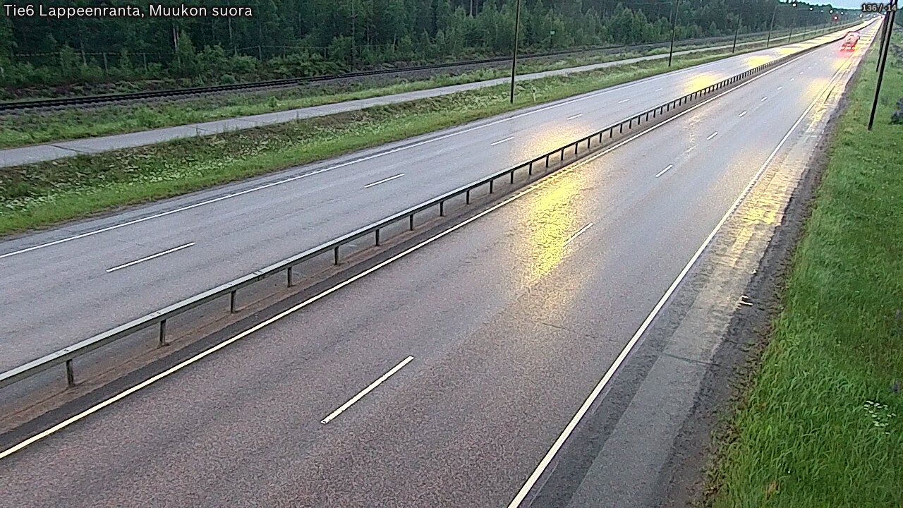 Kelikamerat Kuva Tie 6 Lappeenranta, Muukon suora, Lappeenranta, Etelä-Karjala