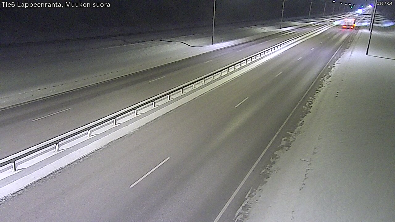 Kelikamerat Kuva Tie 6 Lappeenranta, Muukon suora, Lappeenranta, Etelä-Karjala