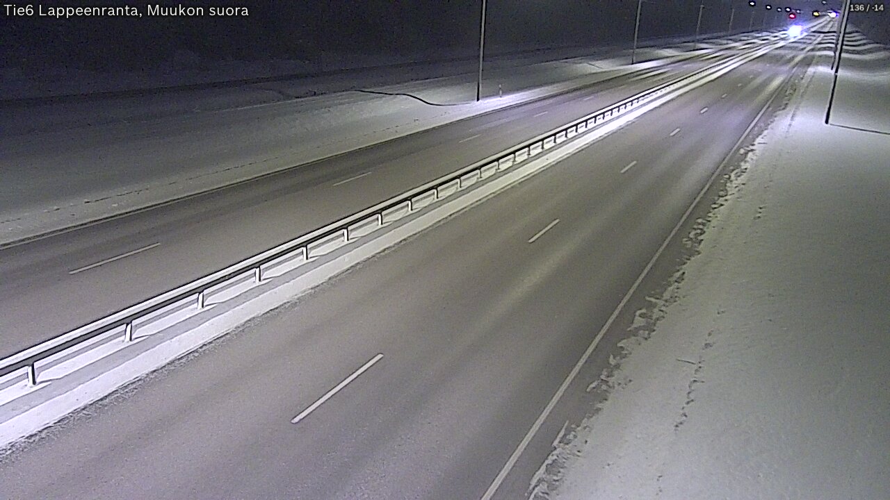 Kelikamerat Kuva Tie 6 Lappeenranta, Muukon suora, Lappeenranta, Etelä-Karjala