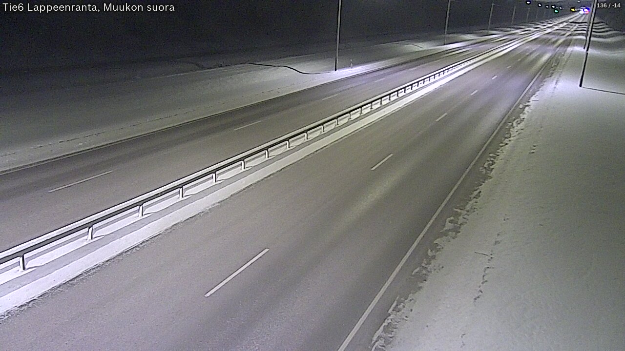 Kelikamerat Kuva Tie 6 Lappeenranta, Muukon suora, Lappeenranta, Etelä-Karjala