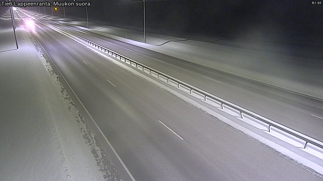 Kelikamerat Kuva Tie 6 Lappeenranta, Muukon suora, Lappeenranta, Etelä-Karjala