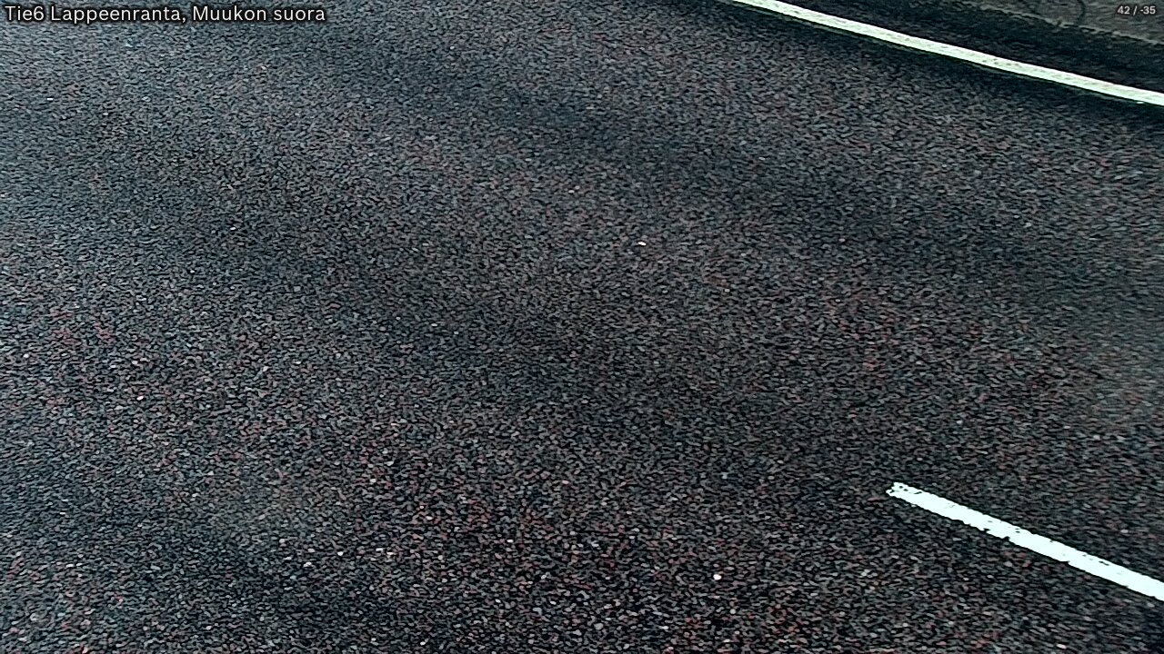 Weather Camera Image Tie 6 Villmanstrand, Muukko rakan, Lappeenranta, Etelä-Karjala