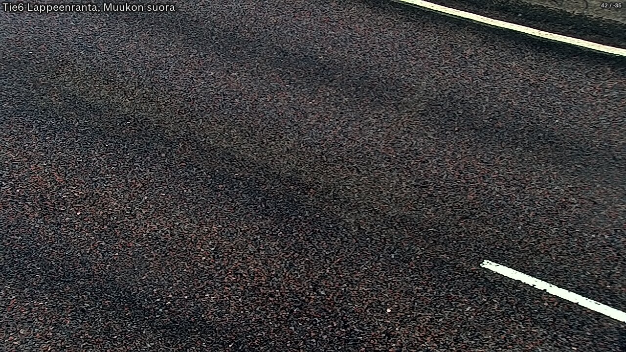 Weather Camera Image Tie 6 Villmanstrand, Muukko rakan, Lappeenranta, Etelä-Karjala