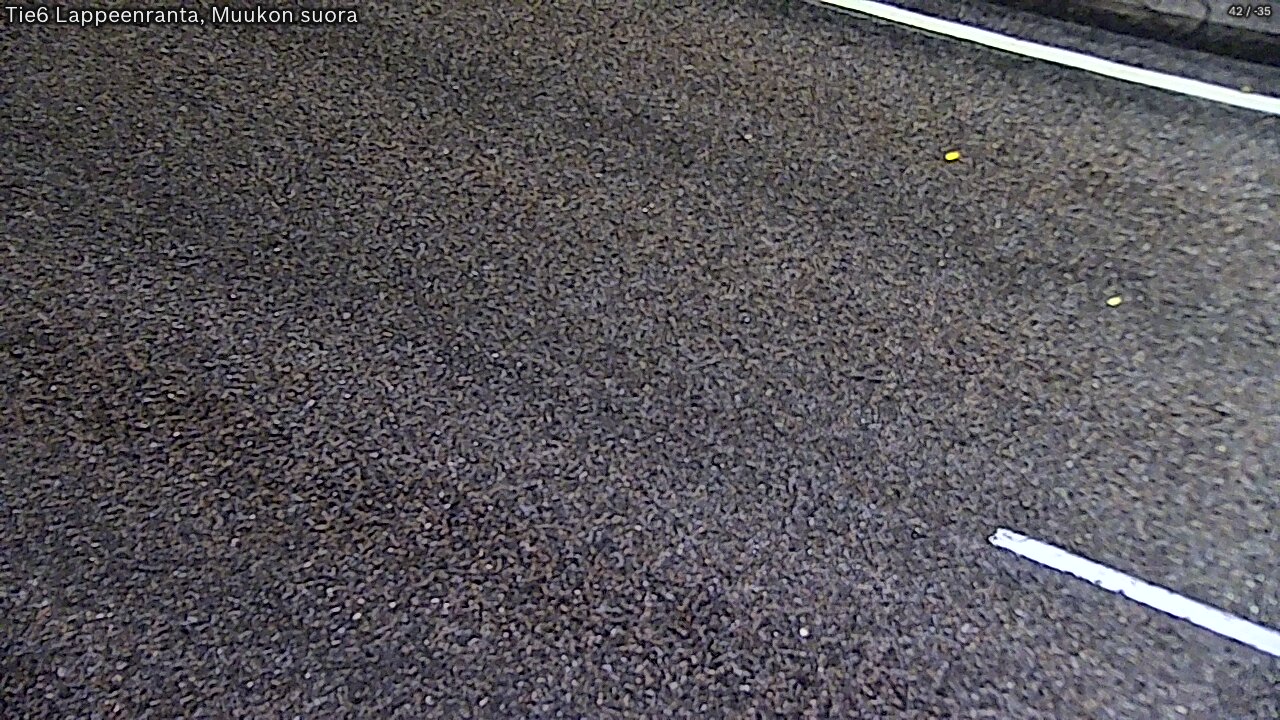 Weather Camera Image Tie 6 Villmanstrand, Muukko rakan, Lappeenranta, Etelä-Karjala