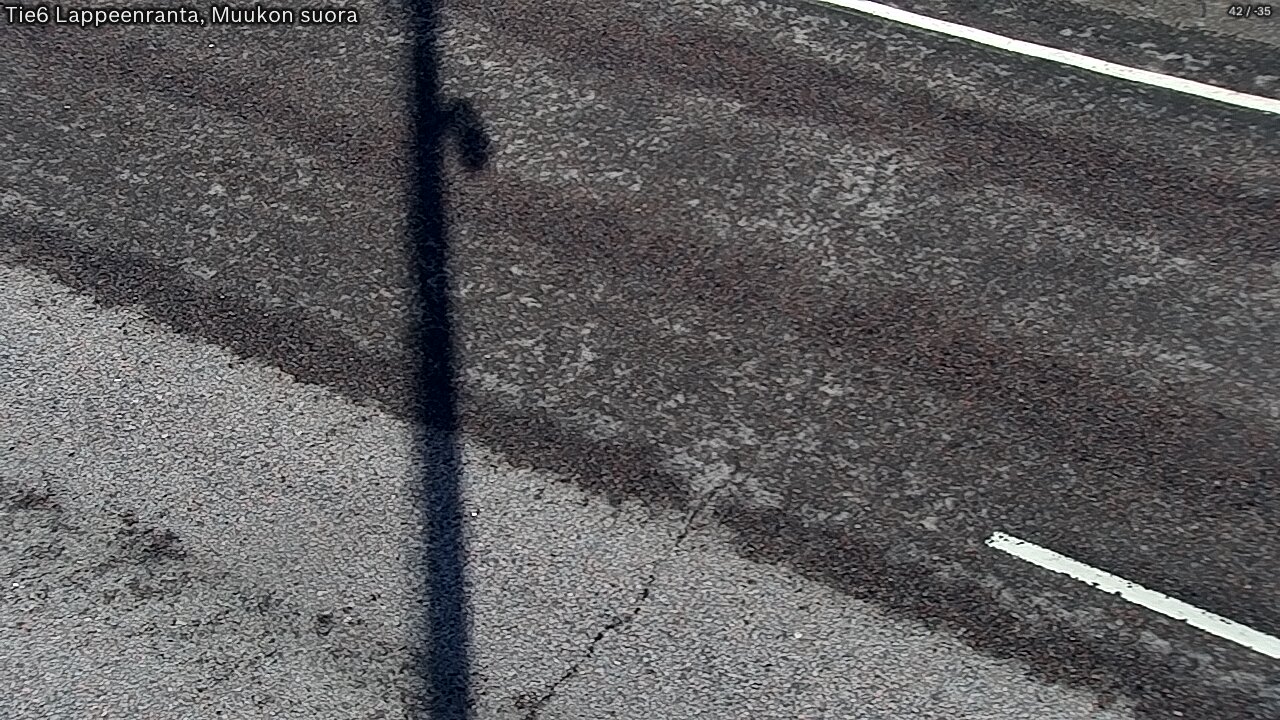 Weather Camera Image Tie 6 Villmanstrand, Muukko rakan, Lappeenranta, Etelä-Karjala